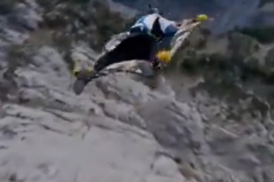 Unbelievable Footage: Man Takes Carpet Ride to New Heights!