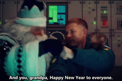 Heartwarming Moment: Russian TV's New Year Wishes to All Russians!